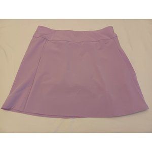 Callaway Golf Skort Womens Sz L Puple Pleated Pockets Stretch Performance Tennis